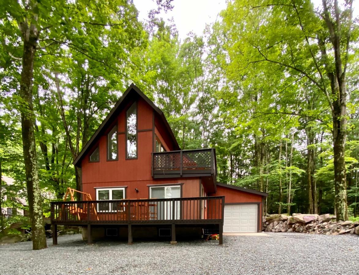 Lakeview Cabin In The Hideout Lake Ariel 외부 사진