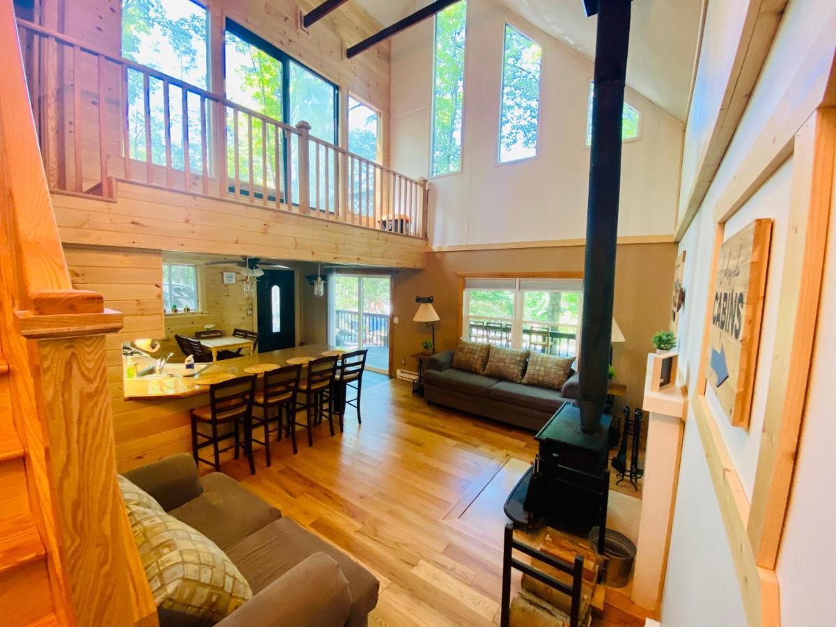 Lakeview Cabin In The Hideout Lake Ariel 외부 사진