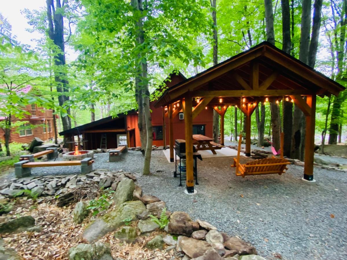 Lakeview Cabin In The Hideout Lake Ariel 외부 사진