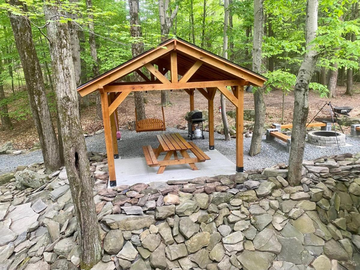 Lakeview Cabin In The Hideout Lake Ariel 외부 사진