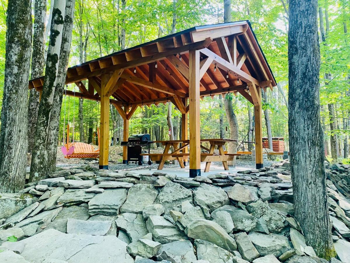 Lakeview Cabin In The Hideout Lake Ariel 외부 사진